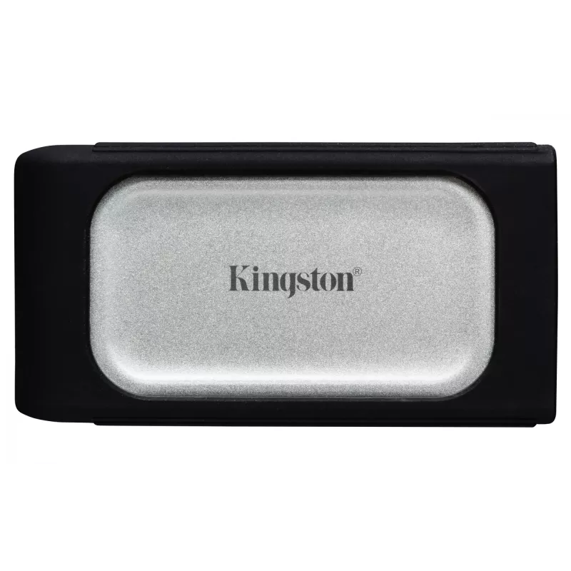 Kingston Technology 500G PORTABLE SSD XS2000, 500 GB, USB Type-C, 3.2 Gen 2 (3.1 Gen 2), 2000 MB/s, čierna, strieborná