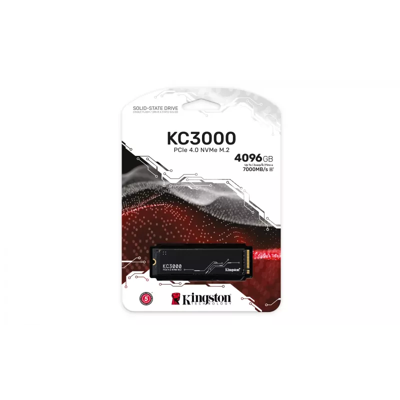 SSD disk Kingston Technology 4096G M.2 2280 NVMe KC3000