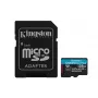 Kingston Technology 128 GB microSDXC Canvas Go Plus Gen4 200 MB/s A2 U3 V30 karta + adaptér