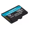 Kingston Technology 128 GB microSDXC Canvas Go Plus Gen4 200 MB/s A2 U3 V30 karta + adaptér