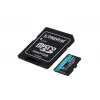 Kingston Technology 256GB microSDXC Canvas Go Plus Gen4 200MB/s A2 U3 V30 karta + adaptér