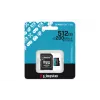 Kingston Technology 512GB microSDXC Canvas Go Plus Gen4 200MB/s A2 U3 V30 karta + adaptér