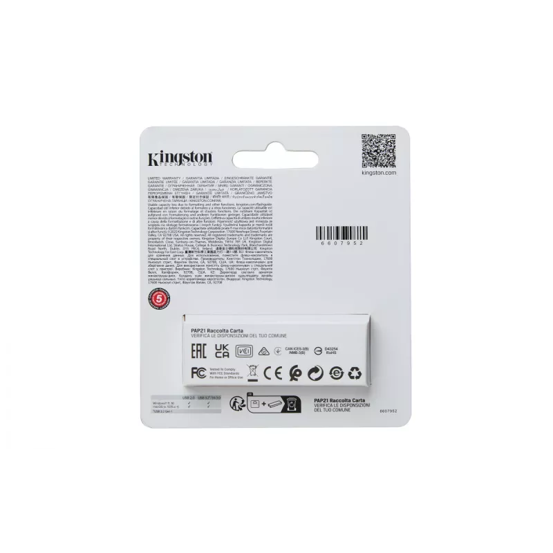 Kingston Technology DataTraveler 128GB prenosný USB 3.2 Gen 1 Exodia S (čierna/tyrkysová)