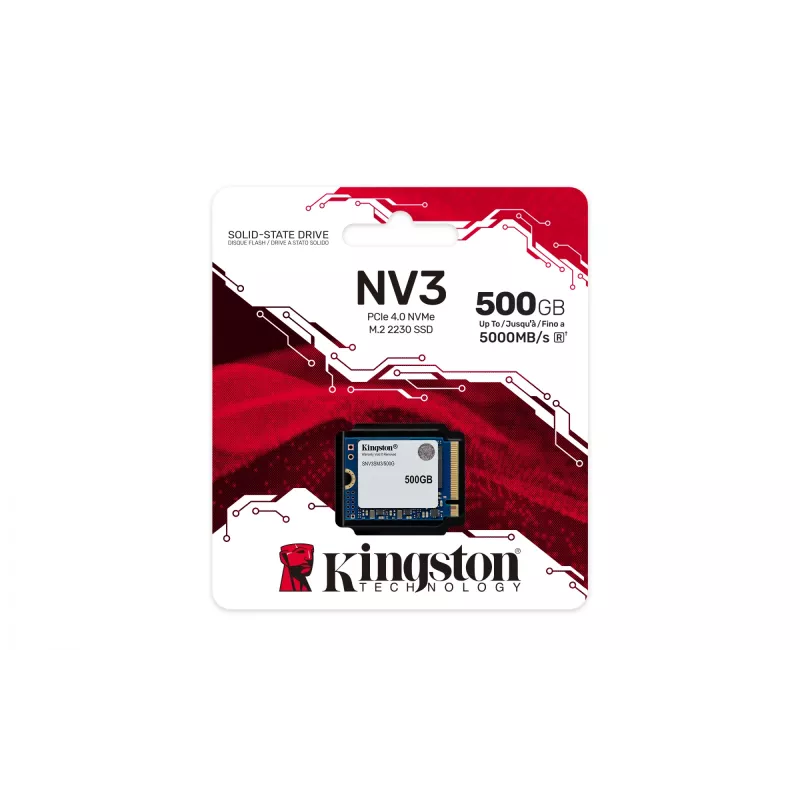 SSD disk Kingston Technology 500G M.2 2230 NVMe SNV3SM3/500G