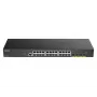 D-Link 24-portový Gigabit Smart Managed Switch s 4x 10G SFP+, Managed, L3, Gigabit Ethernet (10/100/1000), Full Duplex, Rack montáž