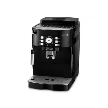 Espresovač DeLonghi ECAM 21.117 B Magnifica S — plne automatický, 1,8 l nádržka na vodu, 250 g zásobník na zrná, 15 bar, 2 výpuste