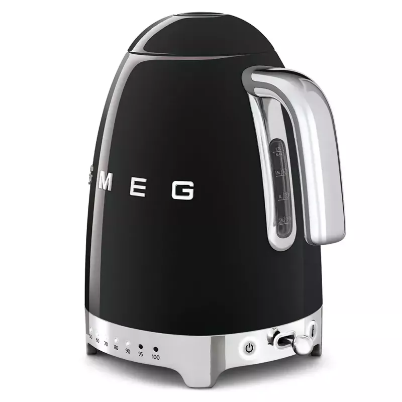 Rýchlovarná kanvica Smeg KLF04BLEU 1,7 l 2400 W čierna