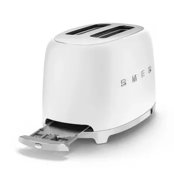 Hriankovač Smeg 50's Style TSF01WHMEU 2 plátky biela