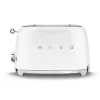 Hriankovač Smeg 50's Style TSF01WHMEU 2 plátky biela