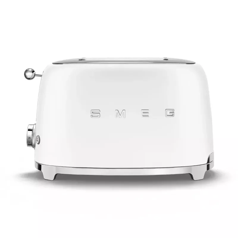 Hriankovač Smeg 50's Style TSF01WHMEU 2 plátky biela