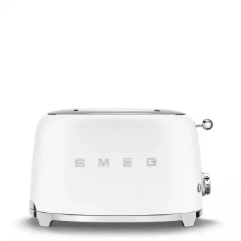 Hriankovač Smeg 50's Style TSF01WHMEU 2 plátky biela
