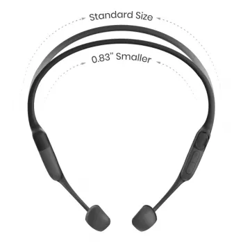 Headset Shokz OpenRun Mini — bezdrôtový športový headset s kostným vedením, IP67, Bluetooth 5.1, 480 min. výdrž batérie