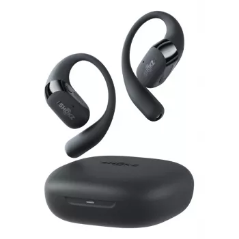 Headset JLAB AUDIO SHOKZ OpenFit 2 — kostné vedenie, bezdrôtový, Open-Ear s ušným háčikom, čierna
