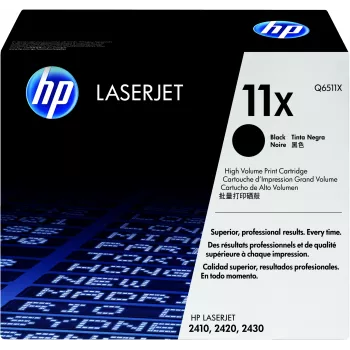 HP 11X High Yield čierna originálna LaserJet tonerová kazeta 1 kus
