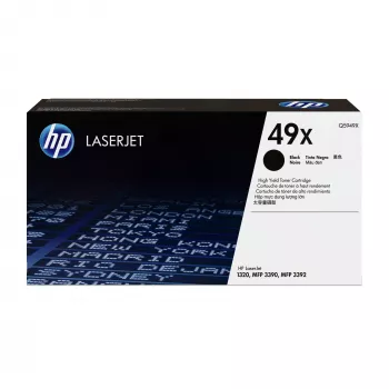 HP 49X High Yield čierna originálna LaserJet tonerová kazeta, 6000 strán, čierna, 1 kus
