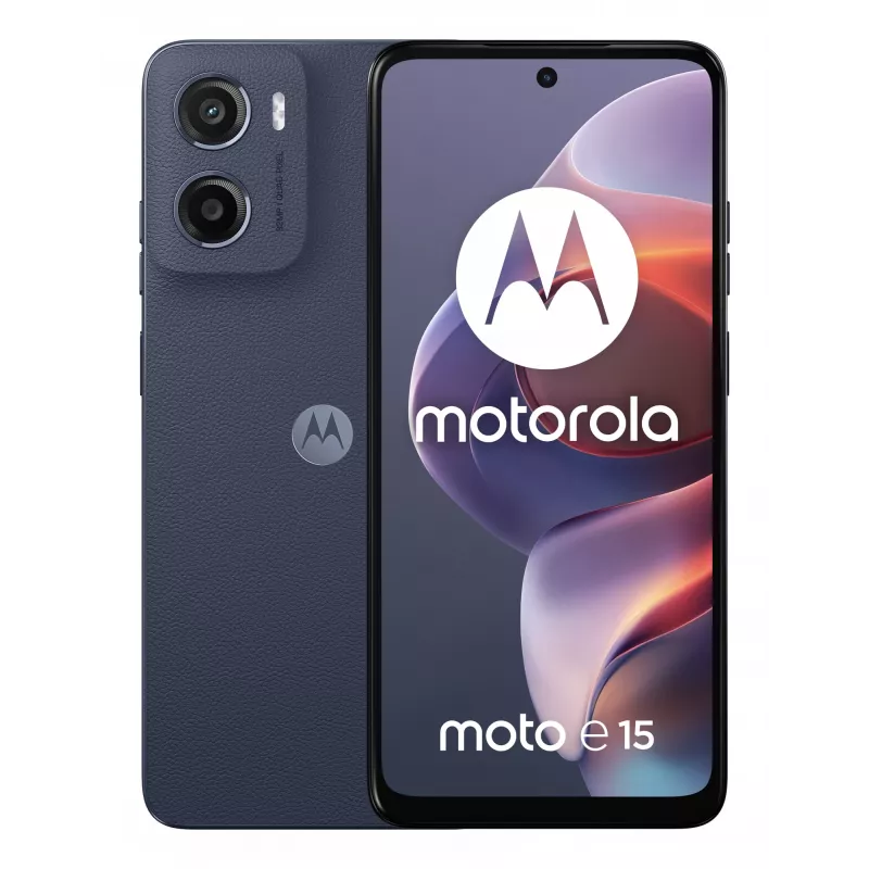 Motorola moto e15 16,9 cm (6,67 palcov) Dual SIM Android 14 Go Edition 4G USB Type-C 2 GB 64 GB 5200 mAh modrá