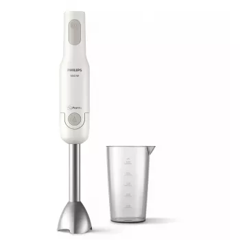 Tyčový mixér Philips HR2534/00 — 650 W, 2 rýchlosti, pulz, kovová tyč, biela