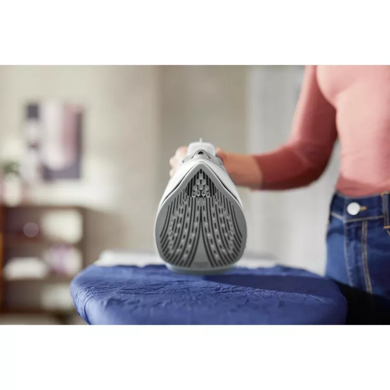 Philips 5000 série DST5010/10 žehlička parná žehlička žehliaca plocha SteamGlide Plus 2400 W sivá, biela