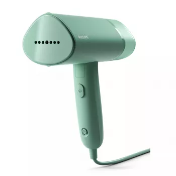 Ručný parný čistič odevov Philips 3000 series STH3010/70 — 1000 W, 20 g/min nepretržitá para, 2 m kábel, skladací, odnímateľná nádržka