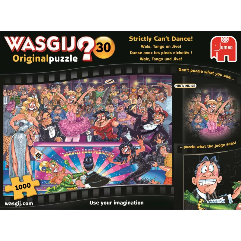 Jumbo Wasgij Original 30 puzzle 1000 dielikov komiksy