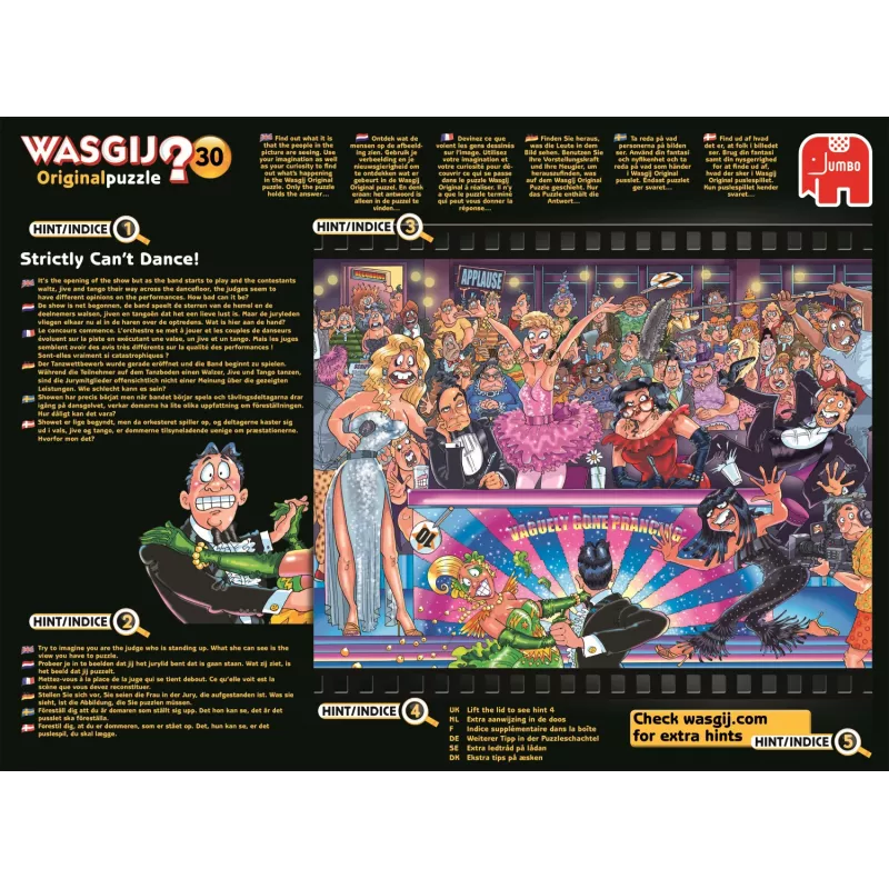Jumbo Wasgij Original 30 puzzle 1000 dielikov komiksy