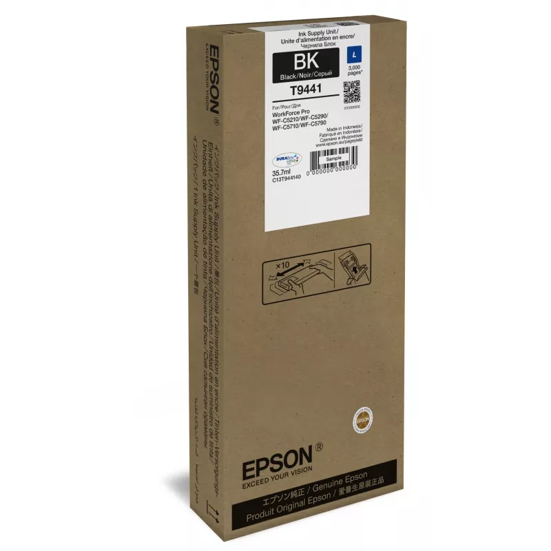 Epson WF-C5xxx Series atramentová kazeta L čierna