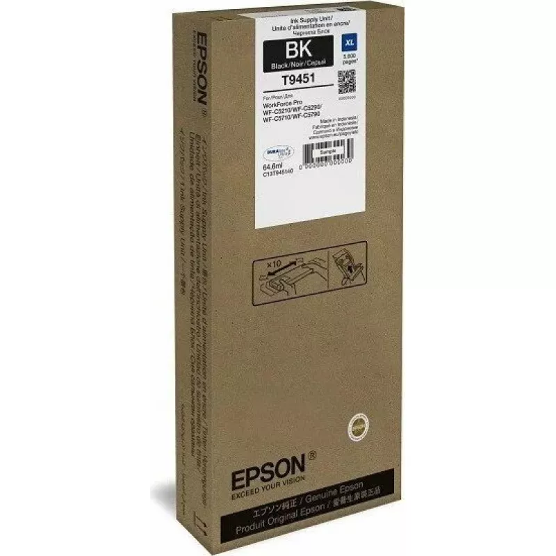 Epson WF-C5xxx Series atramentová kazeta XL čierna