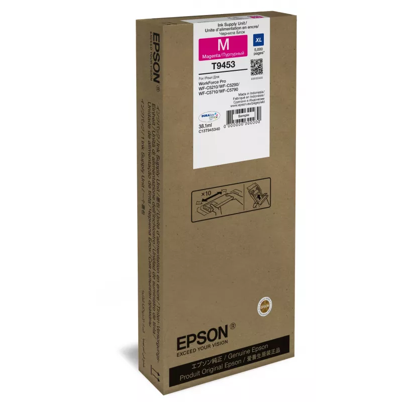 Epson WF-C5xxx Series atramentová kazeta XL purpurová