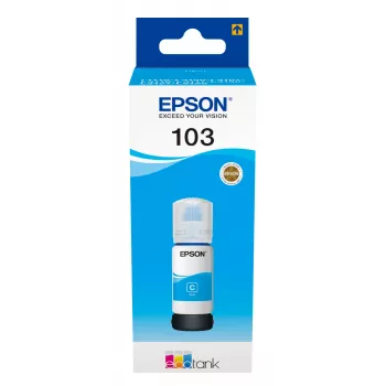 Epson 103 ECOTANK azúrová atramentová fľaša