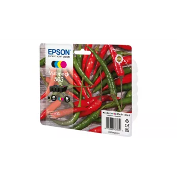 Epson 503 atramentová kazeta 4 ks originál štandardný výnos čierna, azúrová, purpurová, žltá