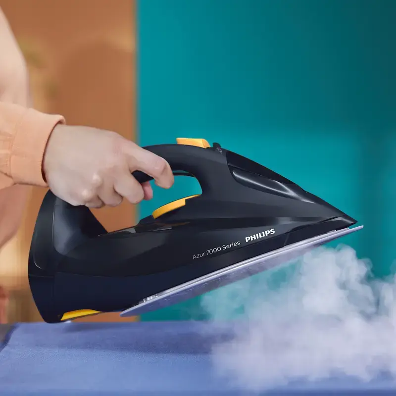 Philips 7000 séria DST7060/20 naparovacia žehlička modrá/žltá