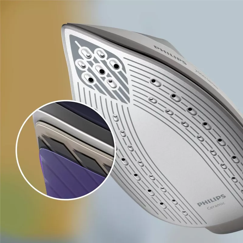 Philips 2000 series PSG2000/80 naparovacia žehliaca stanica 2400 W 1,4 L keramická žehliaca plocha sivá, biela