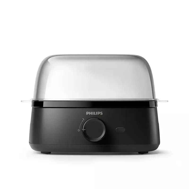 Varič vajec Philips 3000 series HD9137/90 kapacita 6 vajec čierna