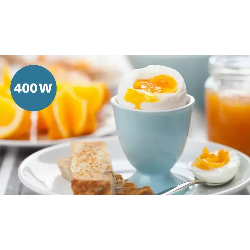 Varič vajec Philips 3000 series HD9137/90 kapacita 6 vajec čierna