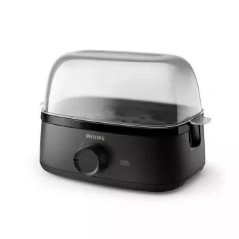 Varič vajec Philips 3000 series HD9137/90 kapacita 6 vajec čierna