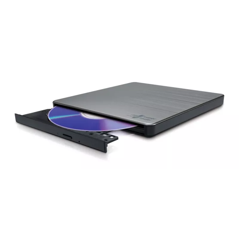 HITACHI-LG DATA STORAGE štíhla prenosná DVD vypaľovačka - Gp60nw60 - USB 2.0 - Silver