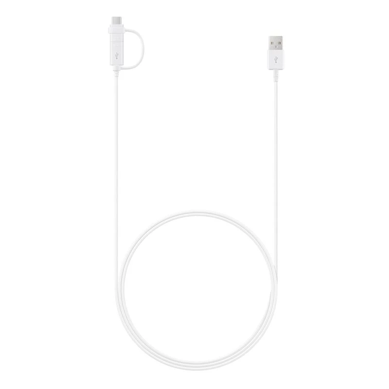 Samsung EP-DG930 USB kábel USB 2.0 1,5 m USB A USB C/Micro-USB B biely