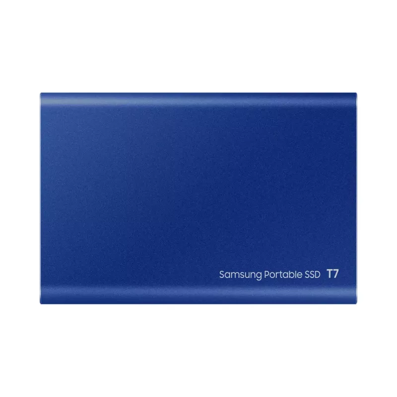 Externý SSD Samsung T7 Portable 2TB USB Type-C 3.2 Gen 2 modrá (NVMe, 1050/1000 MB/s)