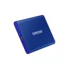 Externý SSD Samsung T7 Portable 1 TB, USB-C 3.2 Gen 2, NVMe, AES-256 hardvérové šifrovanie, modrá
