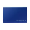 Externý SSD Samsung T7 Portable 1 TB, USB-C 3.2 Gen 2, NVMe, AES-256 hardvérové šifrovanie, modrá