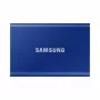 Externý SSD Samsung T7 Portable 1 TB, USB-C 3.2 Gen 2, NVMe, AES-256 hardvérové šifrovanie, modrá