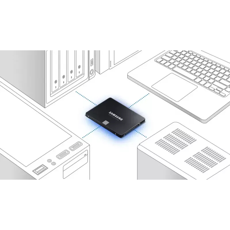 SSD disk Samsung 4000 GB 2,5 palca SATA III MZ-77E4T0B/EU
