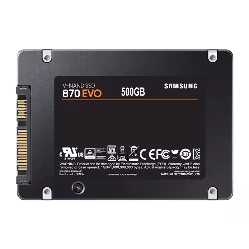 Samsung 870 EVO 500 GB 2.5 palca Serial ATA III V-NAND MLC
