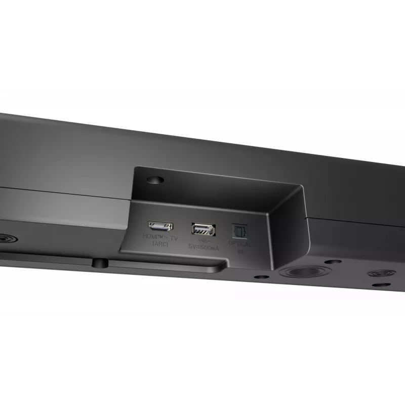 Soundbar LG S60T 3.1ch, 340W RMS, bezdrôtový subwoofer, Bluetooth 5.3, HDMI ARC, optický vstup, USB, čierny