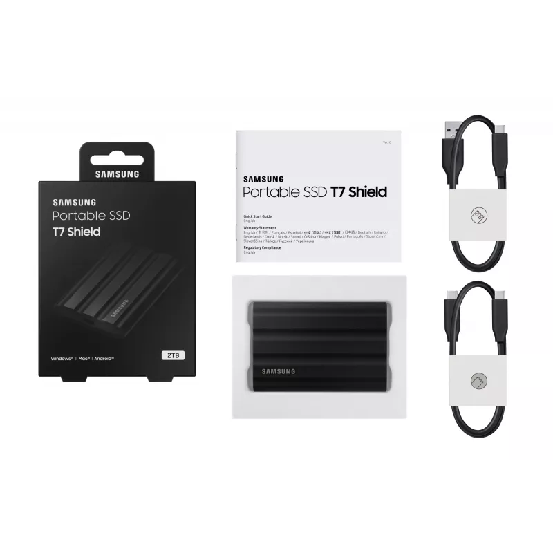 Samsung MU-PE2T0S 2 TB USB Type-C 3.2 Gen 2 (3.1 Gen 2) čierny