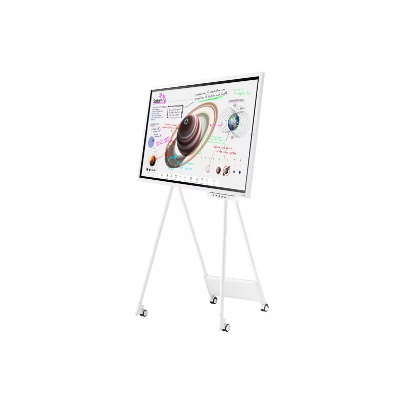 Samsung WM65B interaktívna tabuľa 165,1 cm (65 inch) 3840 x 2160 pixelov dotyková obrazovka sivá, biela