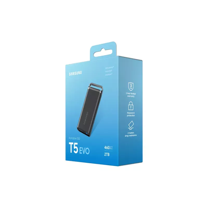 SSD disk Samsung 2TB prenosný USB 3.2 Gen 1 MU-PH2T0S
