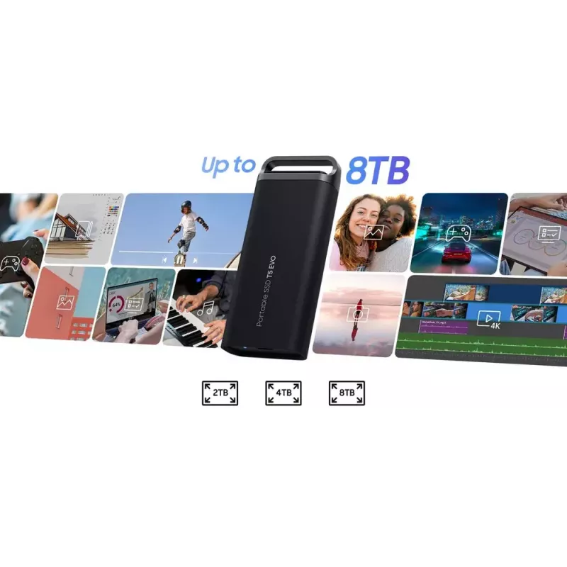 SSD disk Samsung 2TB prenosný USB 3.2 Gen 1 MU-PH2T0S