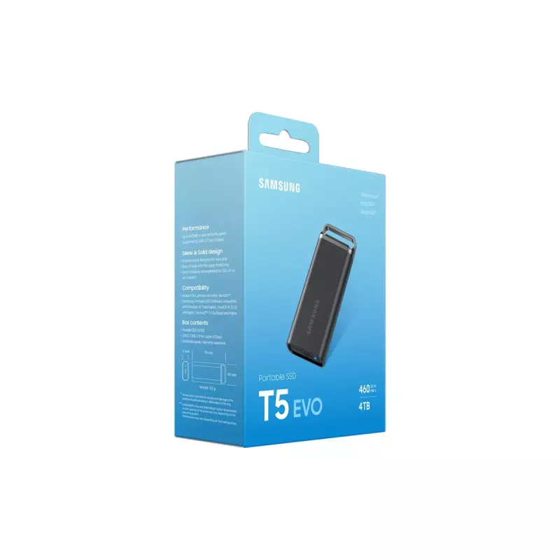 Samsung MU-PH4T0S 4 TB 3.2 Gen 1 (3.1 Gen 1) čierny