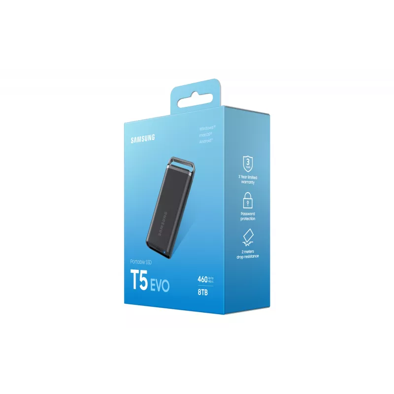 Samsung MU-PH8T0S 8 TB 3.2 Gen 1 (3.1 Gen 1) čierny